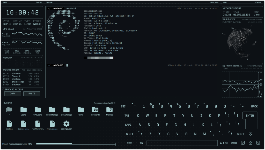 eDEX UI