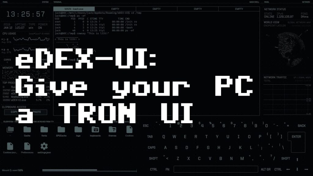 eDEX UI