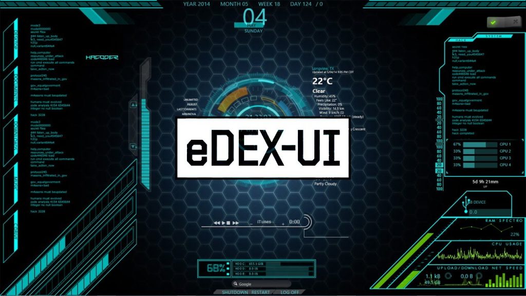 eDEX UI